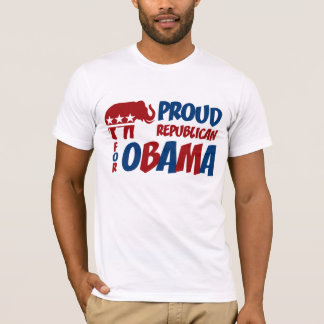 Stolzer Republikaner für Obama-T - Shirt