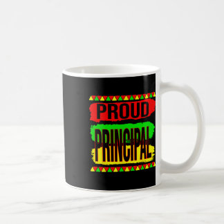 Stolzer Schulleiter Cool Black History Month Stolz Kaffeetasse