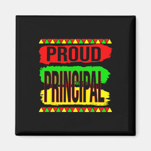Stolzer Schulleiter Cool Black History Month Stolz Magnet