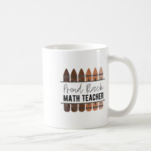 stolzer schwarzer Mathelehrer, Schwarzer Geschicht Kaffeetasse
