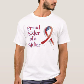 Stolzer Schwester-Soldat T-Shirt