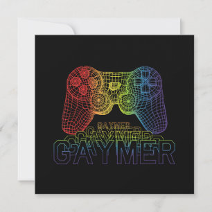 Stolzer Schwuler Gamer, Gay Pride Gaming Dankeskarte