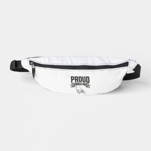 Stolzer Single-Vater Vintage-Gravur-Shirt-Design_1 Bauchtasche