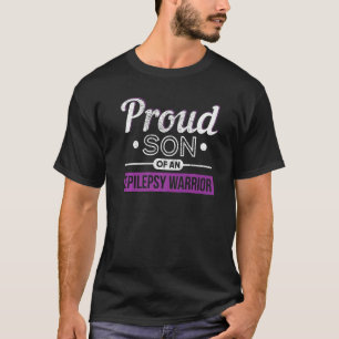 Stolzer Sohn einer Epilepsie-Kriegerpilepsie T-Shirt