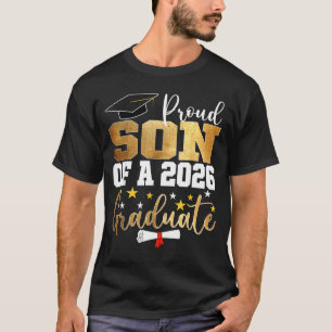 Stolzer Sohn eines Absolventen 2026 Abschluss 2026 T-Shirt