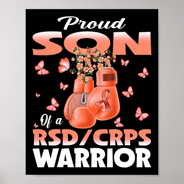 Stolzer Sohn eines Rsd Crps Krieger-Bewusstsein Bo Poster (Vorne)
