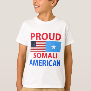 Stolzer somalischer Amerikaner T-Shirt