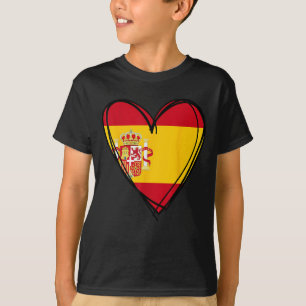 Stolzer spanischer Junge Mädchen Tante Vater Mutte T-Shirt
