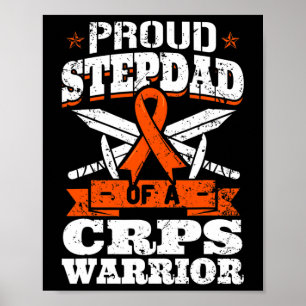 Stolzer Stepdad eines Rsd-Sensibilisierungsgremium Poster