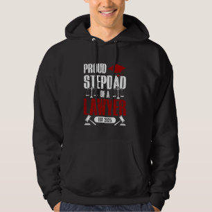 Stolzer Stiefvater eines Jurastudenten Abschlusskl Hoodie