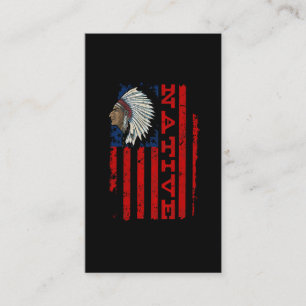 Stolzer Tag der amerikanischen Ureinwohner Vintage