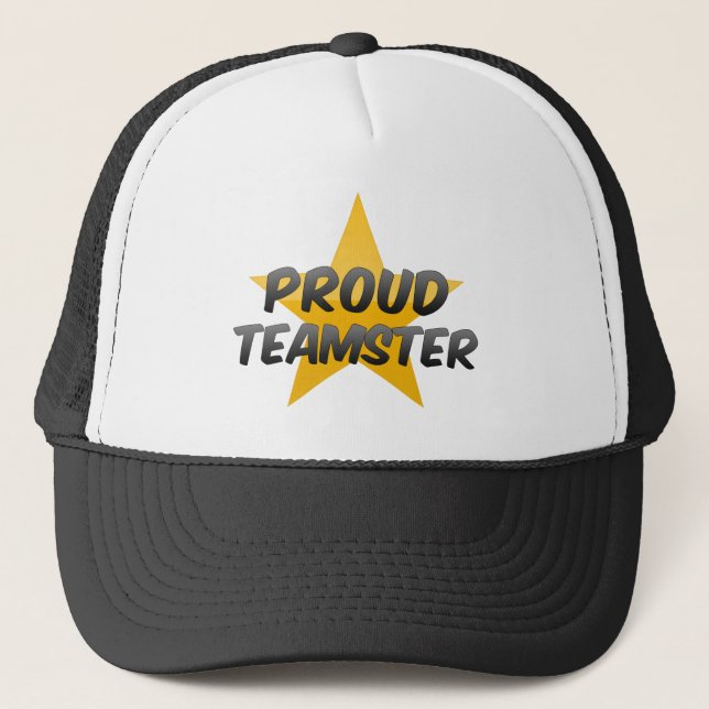 Stolzer Teamster Truckerkappe (Vorderseite)
