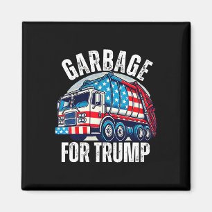 Stolzer Trump-Müll Unterstützer Müll Für Trump Ga Magnet