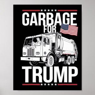 Stolzer Trump-Müll Unterstützer Müll Für Trump Mül Poster