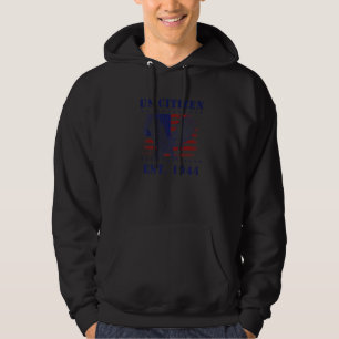 Stolzer US-Bürger Est 1944 New American USA Hoodie