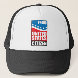 Stolzer US-Bürger Truckerkappe