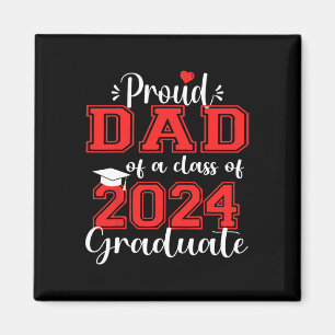 Stolzer Vater 2024 Graduate Phantastische Uni Magnet