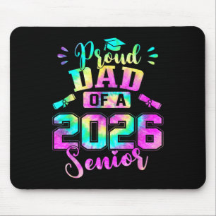 Stolzer Vater 2026 Senior Abschluss Diplom Lernen Mousepad