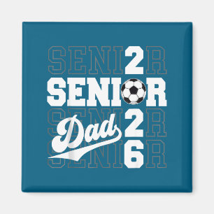 Stolzer Vater 2026 Senior Absolvent Grafik Kunst Magnet