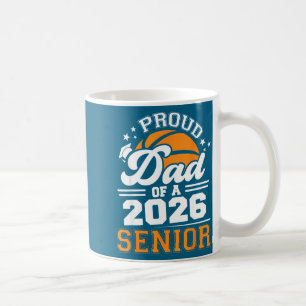 Stolzer Vater 2026 Senior Basketball Grafik Kunst Kaffeetasse