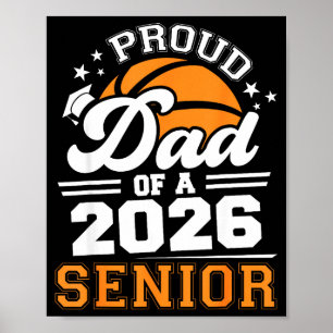 Stolzer Vater 2026 Senior Basketball Illustration Poster