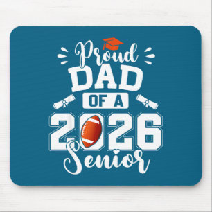Stolzer Vater 2026 Senior Football Kunstwerk Mousepad