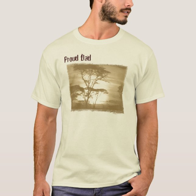 Stolzer Vater-Adoptions-T - Shirt (Vorderseite)