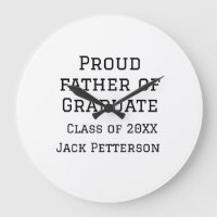 Stolzer Vater der Graduiertenklasse von 20XX fügen