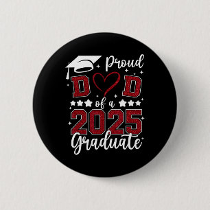Stolzer Vater der Senior Graduate Matching Family Button