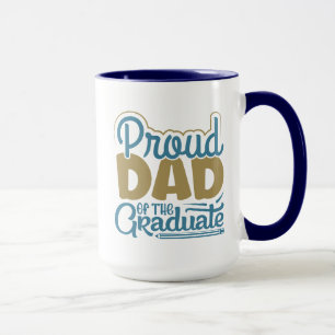 stolzer Vater des Graduates Tasse