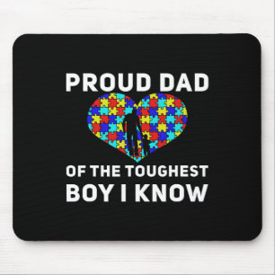 Stolzer Vater des härtesten Jungen, den ich kenne Mousepad