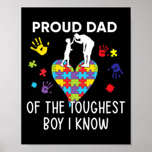 Stolzer Vater des härtesten Jungen, den ich kenne Poster