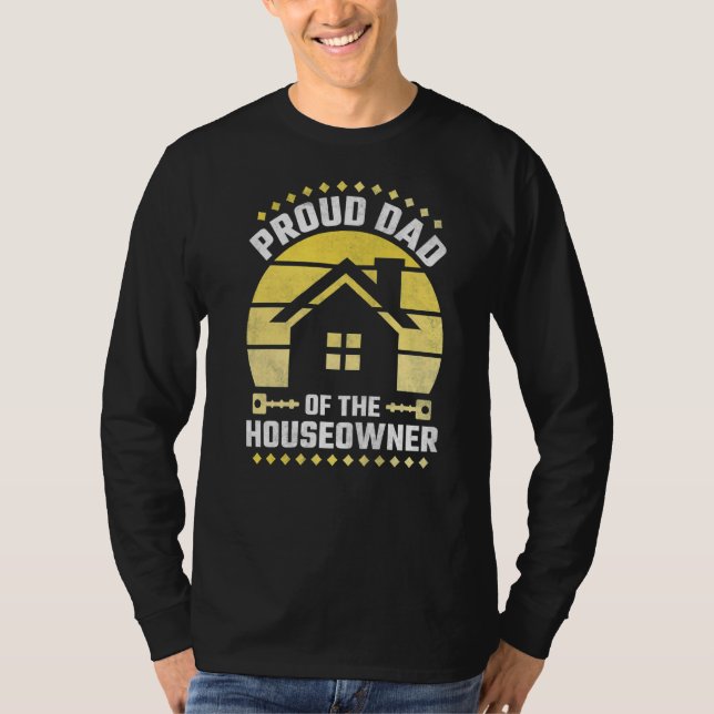 Stolzer Vater des Haushalts T-Shirt (Vorderseite)