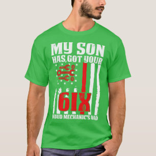 Stolzer Vater des mechanischen Son-Mechanikers T S T-Shirt