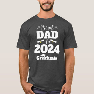 Stolzer Vater einer 2024-Grad-Klasse von 2024 T-Shirt
