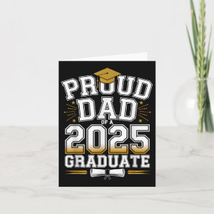 Stolzer Vater einer 2025-Graduate-Cl von 2025 Karte