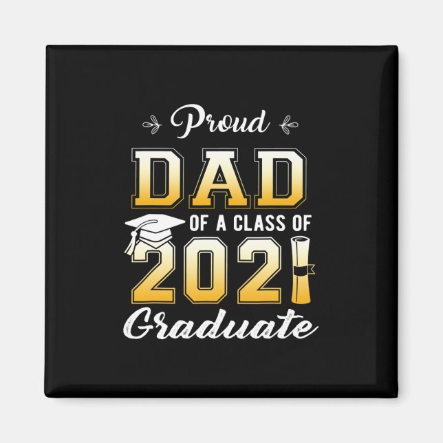 Stolzer Vater einer Klasse der Graduiertenschule 2 Magnet (Vorne)