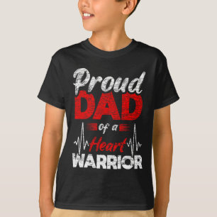 Stolzer Vater einer koronaren Herzkrankheit des He T-Shirt