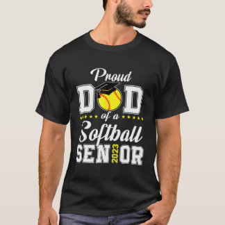 Stolzer Vater einer Softball Senior 2023 Class 202 T-Shirt