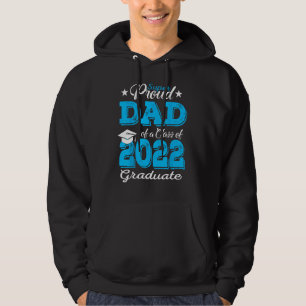 Stolzer Vater einer Vaterklasse 2022 mit Abschluss Hoodie