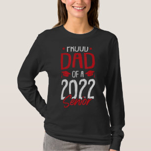 Stolzer Vater eines Abschlusses 2022 Papa Daddy F T-Shirt