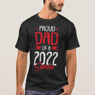 Stolzer Vater eines Abschlusses 2022 Papa Daddy F T-Shirt