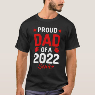 Stolzer Vater eines Abschlusses 2022 Papa Daddy F T-Shirt