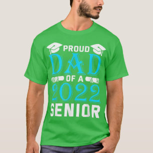 Stolzer Vater eines Abschlusses 2022 Papa Daddy T-Shirt