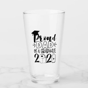 stolzer Vater eines Absolventen - 2021 Glas
