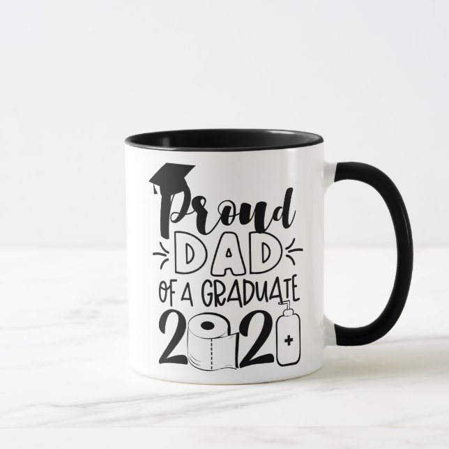 stolzer Vater eines Absolventen - 2021 Tasse (Rechts)