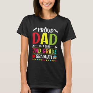 Stolzer Vater eines Absolventen der 2. Klasse 2026 T-Shirt