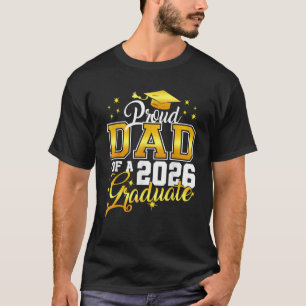 Stolzer Vater eines Absolventen der Klasse 2026 Ab T-Shirt