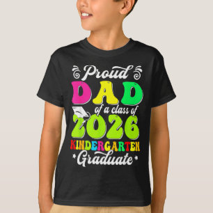 Stolzer Vater eines Absolventen der Klasse 2026 Fa T-Shirt