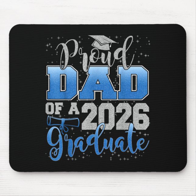 Stolzer Vater eines Absolventen der Klasse 2026 Se Mousepad (Vorne)